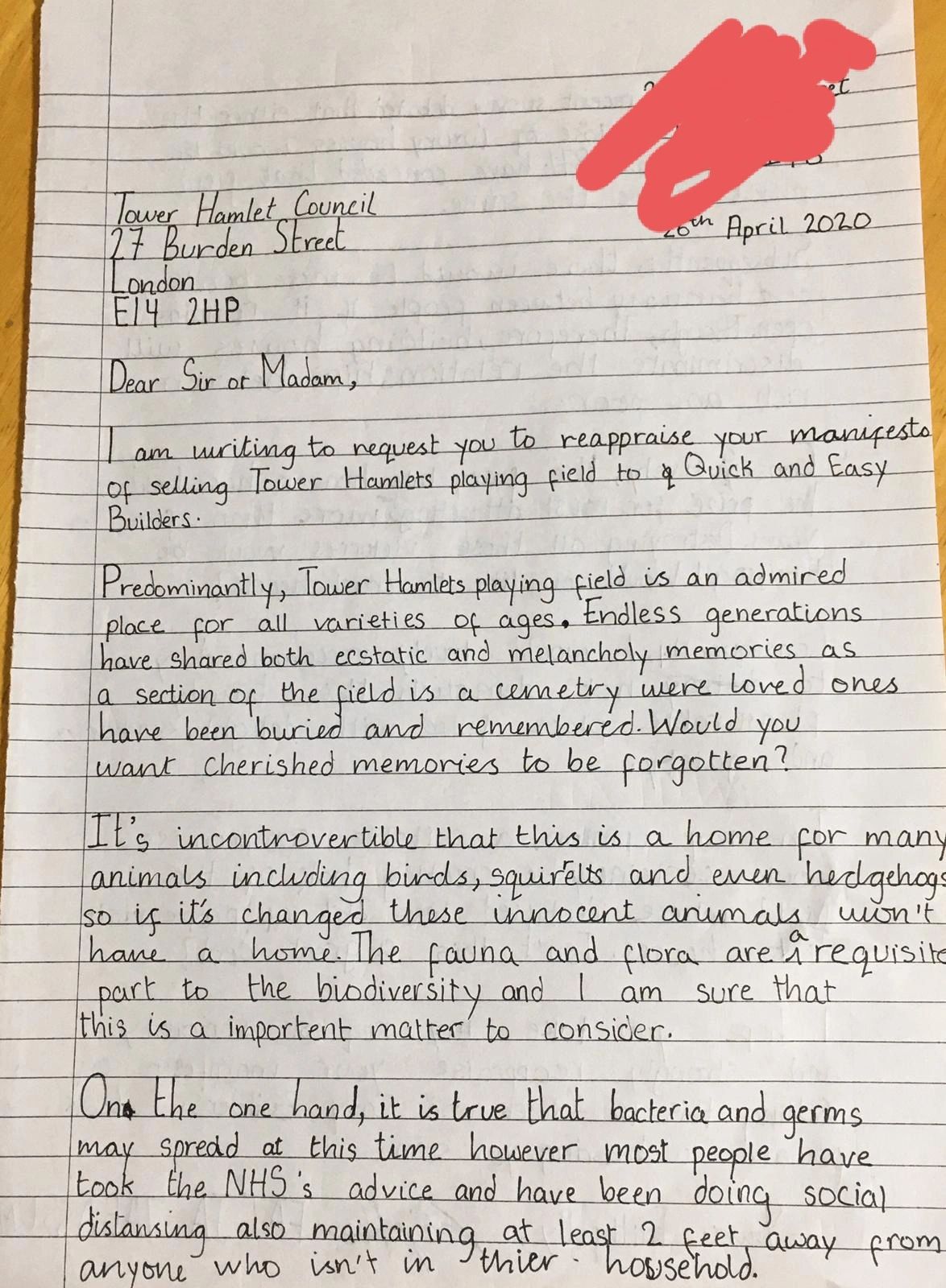 persuasive letter writing examples